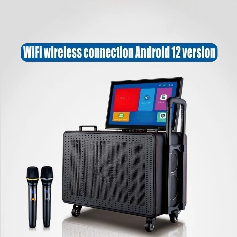 Foreign Trade Version Video Machine Audio Bluetooth Tie Rod Speaker Jukebox