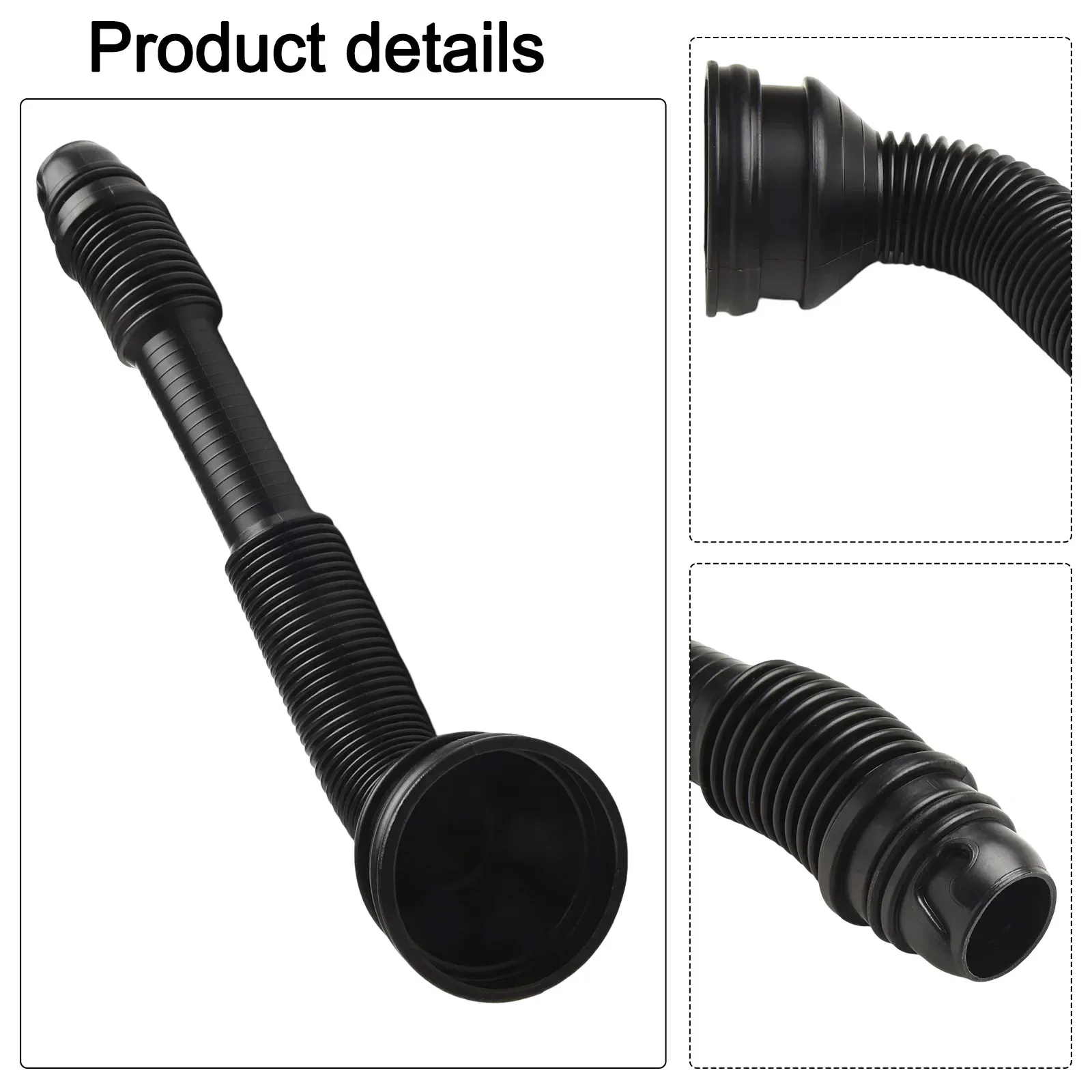 

Auto Repair Black Wiper Washer Filler Pipe OEM 61667162586 Practical Utility Quick Usage Wear-resistant Structure