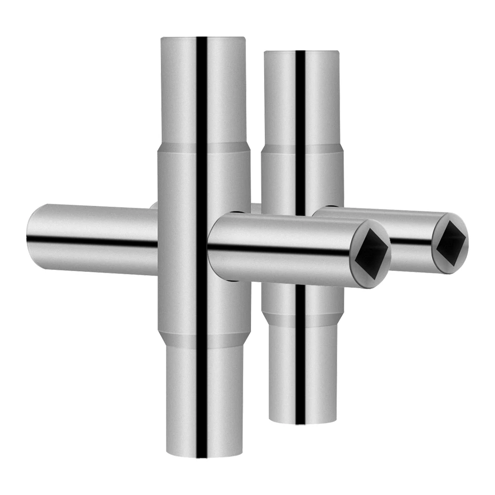

2Pcs Socket Wrench 4Way Water Key Tool Electric Universal Adjustable Handle Tap Sillcock MultiFunctional Durable Home Repair