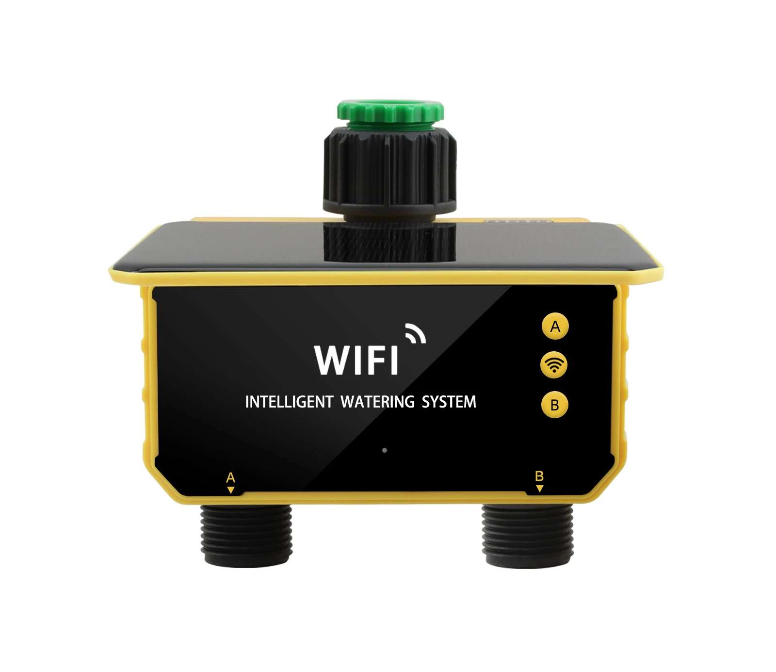 WiFi Solar Timer Dual Valve WiFi Timer Solar Water Timer  Smart Irrigation Controller