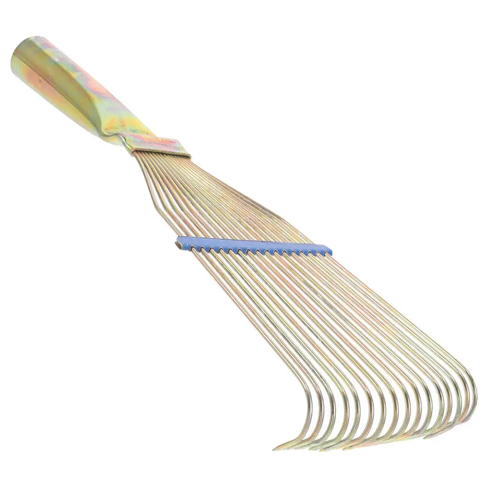 Premium Horse Sheep Cow Grooming Comb Rake Gentle Deshedding Tool for Farm Animals Ergonomic Non-Slip Handle Wet Dry Use Sturdy