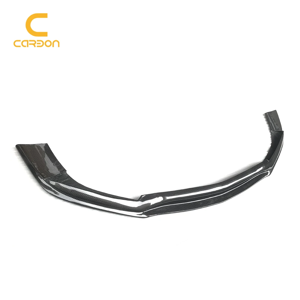 For Mercedes Benz E Class W212 Carbon Fiber Front Bumper Lip Body Kit Car Diffuser Accessories