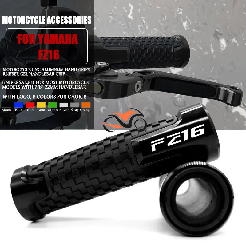 

For YAMAHA FZ16 FZ 16 FZ-16 NEW design 7/8'' 22mm Motorcycle knobs Anti-Skid Handle ends Grips Hand Handlebar