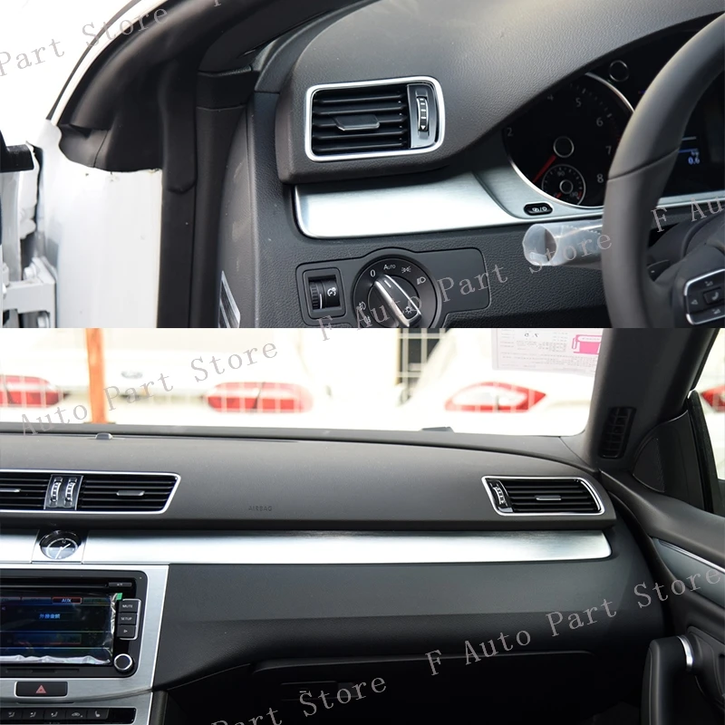 Für VW Passat B6 B7 CC R36 Front Dashboard Klimaanlage Outlet A/C Klimaanlage Lüftungsschlitze – Detail 1