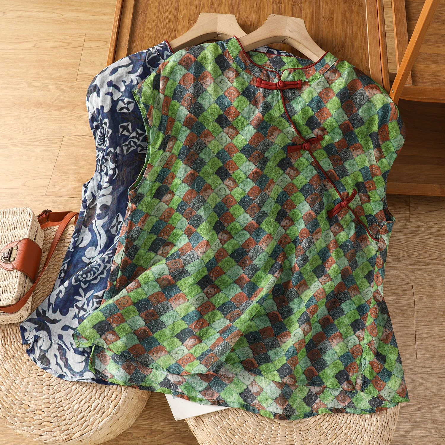 

Casual Loose Women's Shirt Spring Summer New Style Floral Print Button up Short Sleeve Easy Care Versatile Women's Top
