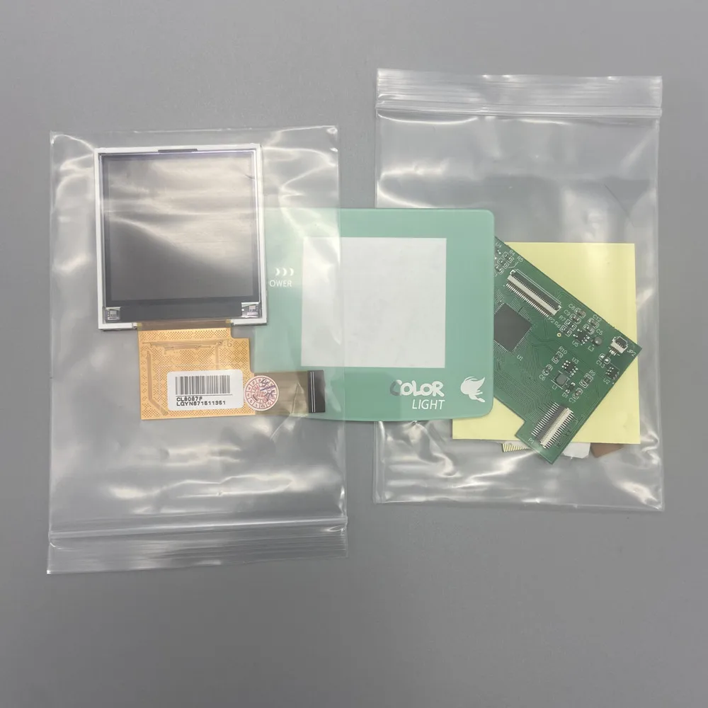 2,2 inch GBC LCD LCD-scherm met hoge helderheid voor Gameboy Color GBC, Plug and Play zonder lassen en shell-snijden.