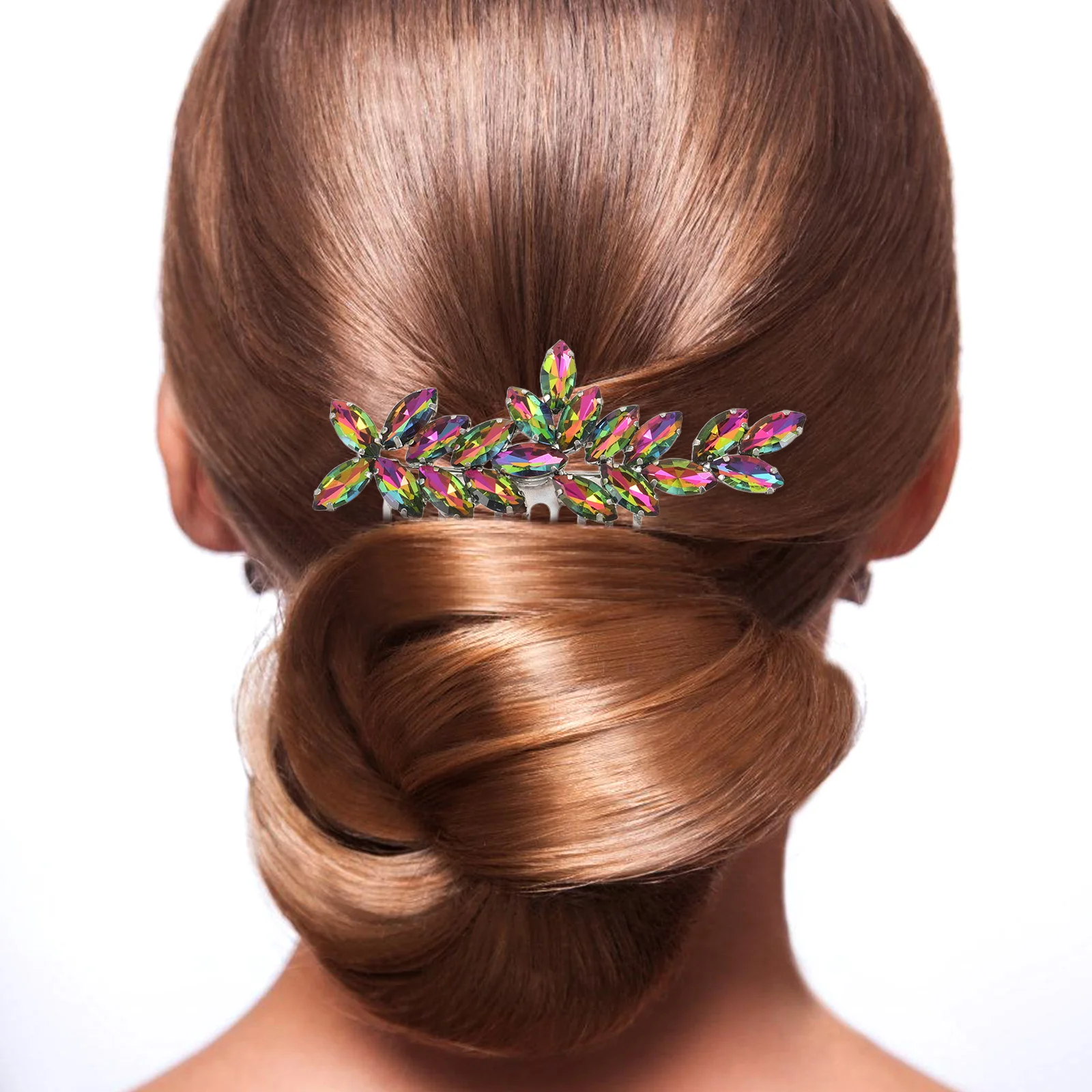 

2 шт. свадебные аксессуары, боковые гребни со стразами, свадебная расческа для волос, элегантный головной убор, безопасный металлический дизайн, вечерняя вечеринка для выпускного вечера