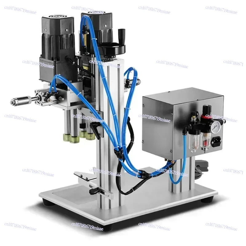 Desktop 220v Semi-automatic Capping Machine Duckbill Bottle Plastic Capping Water Tightener Duckbill Bottle Capping Machine