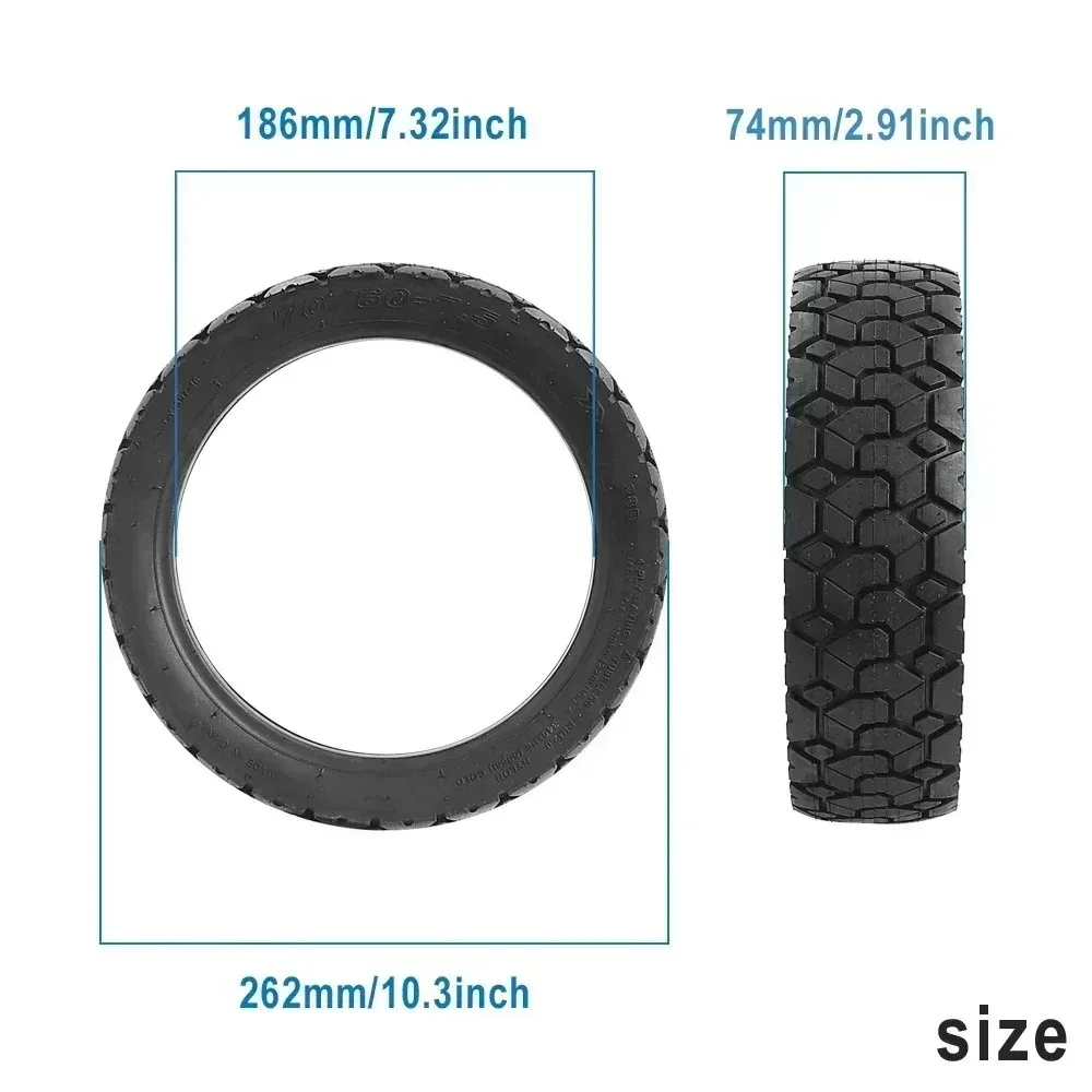 11 Zoll 70/60-7.5 Reifen für Ninebot Max G3 ZT3 ZT3Pro Vakuumreifen Selbstversiegelnder Reifen Vollgummireifen Roller-Zubehör Selbstheilend – Detail 7
