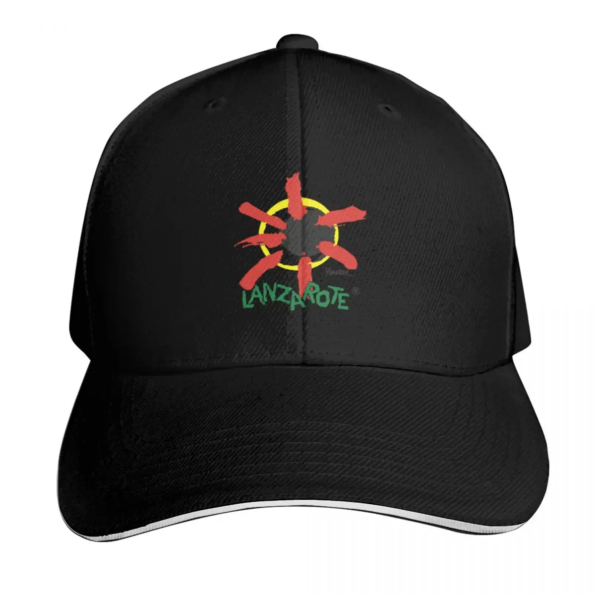 Lanzarote Reserva de la Biosfera (Biosphere Reserve) design. Baseball Cap Men Women Casual Summer Sport Sun Cap