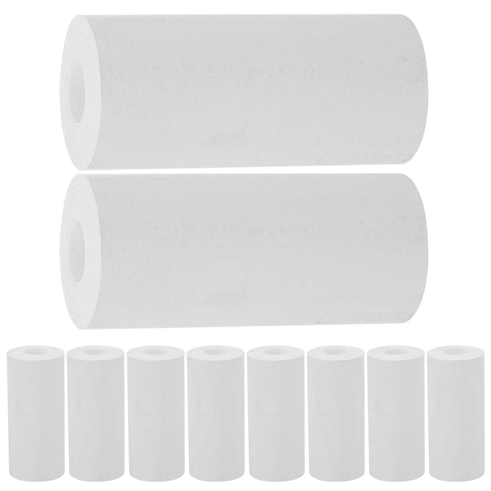 

10 рулонов пустых термоэтикеток для доставки, прямоугольные этикетки для управления запасами, для поделок, цветовой кодировки