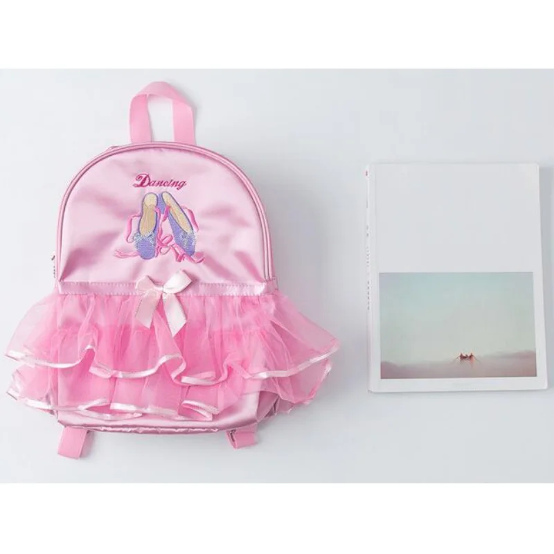 Bolsa de Ballet para niña, bolsa de baile de bailarina para niños, mochila de baile rosa, bolsas de baile de Ballet para niñas, mochila escolar para bebés