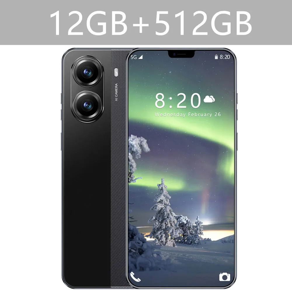 2026 Nieuwe X7 Pro Smartphone 7.0'' HD Originele Mobiele Telefoons 5G Dual Sim Mobiele Telefoons 6800mAh Android 13 Globale Versie Mobiele Telefoon
