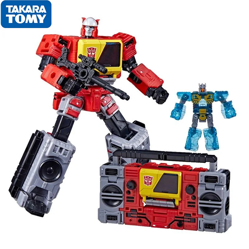 

In Stock Transformers Generations Legacy Voyager Autobot Blaster & Eject Robot Anime Figure Action Model Collectible Toys