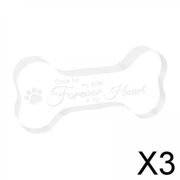 Cadeaux commémoratifs pour animaux de compagnie, décor léger en acrylique, cadeaux commémoratifs pour chiens, 2 paquets-4 paquets