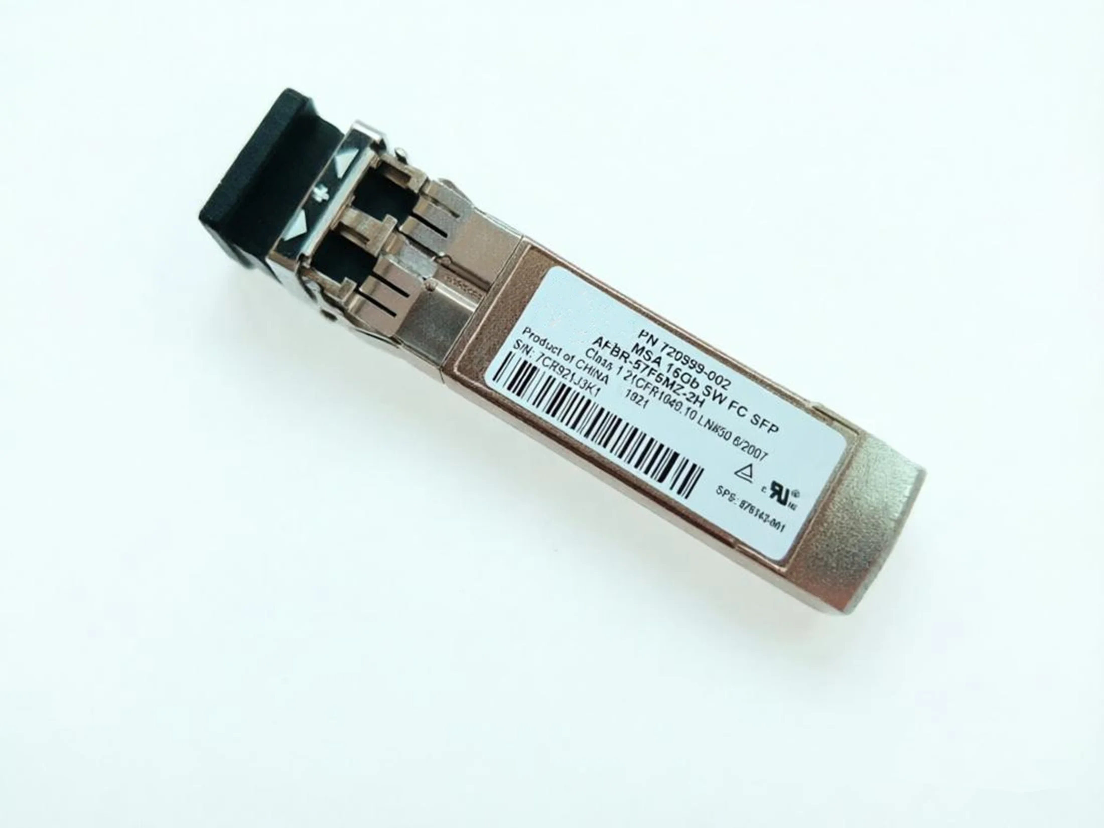Original New MSA Storage 16GB SW FC Fiber Module/720999-002 AFBR-57F5MZ-2H 876143-001 MSA 2040 C8R24B C8R09A  2050  2060 16G SFP