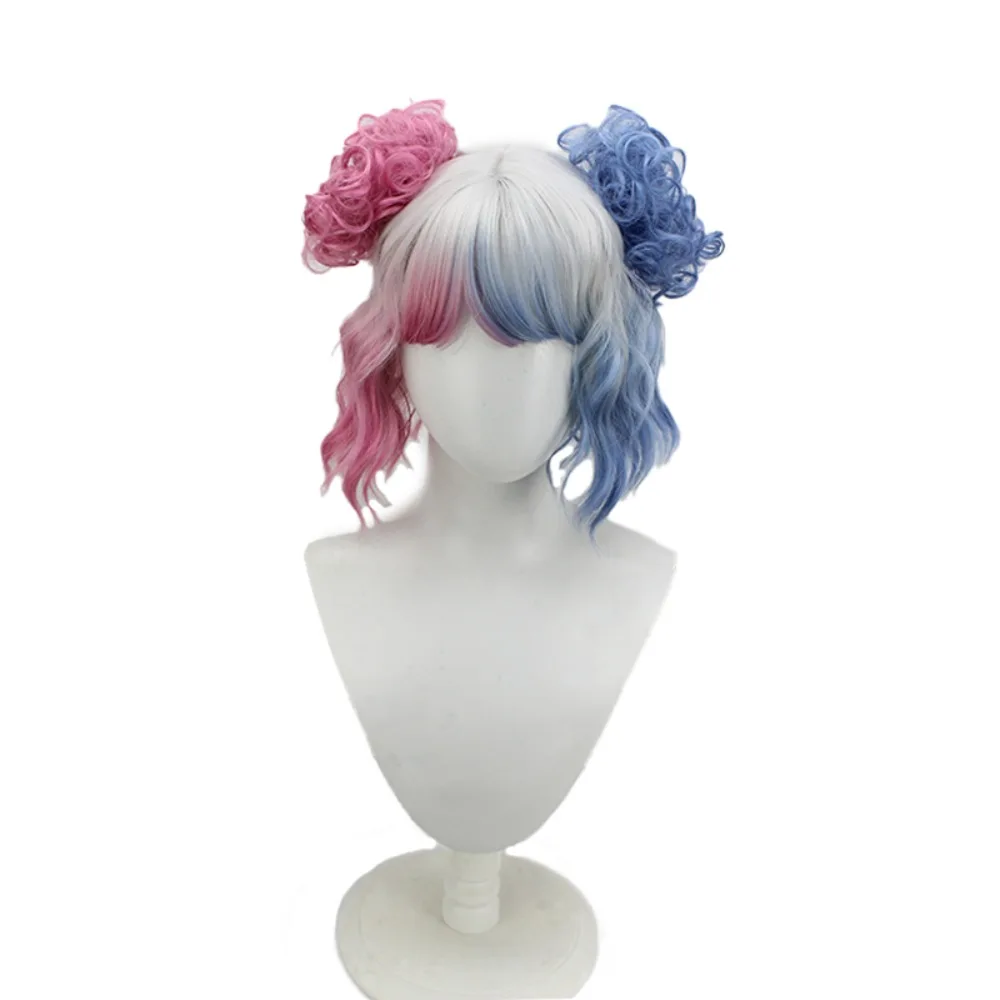 エニッド・シンクレア風コスプレウィッグ ウルフガール 2色の既製ヘア