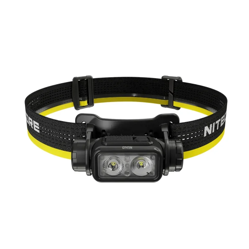 Nitecore USB-C farol recarregável, farol para Trail, corrida, trabalho, pesca, trekking, mochilas, NU40, 1000lumens