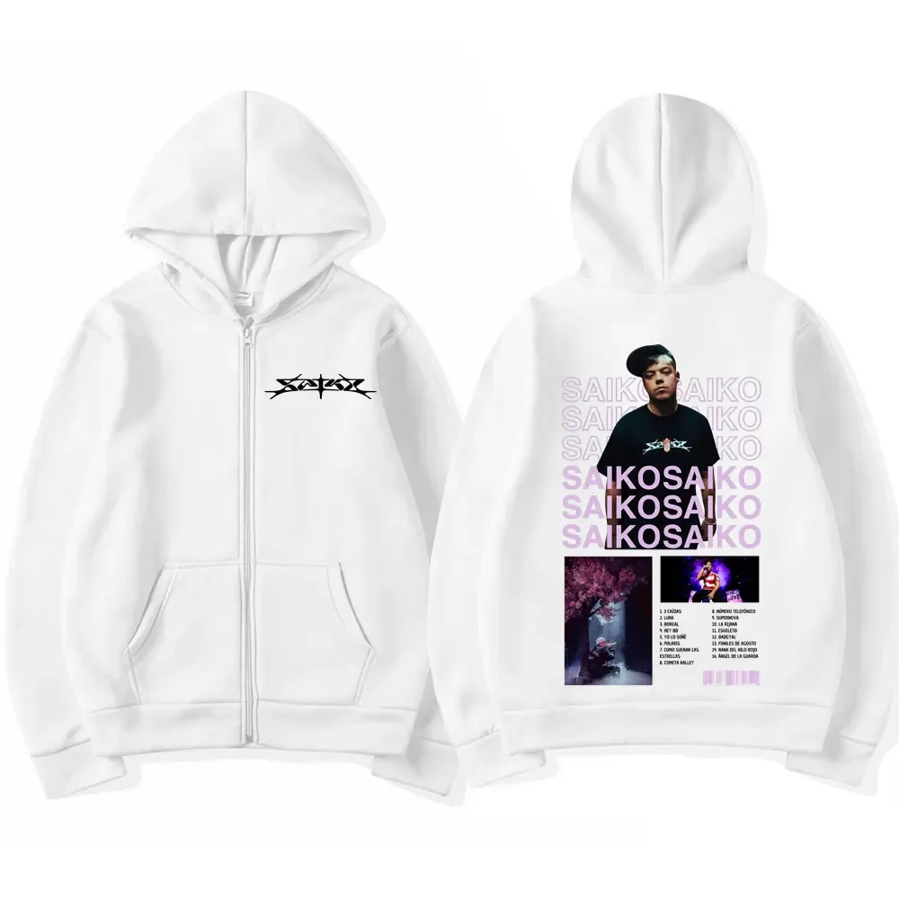 

Pop Rapper SAIKO Tour Merch Zipper Hoodie Men's Women Fashion Hip Hop Pullover Harajuku Hooded Long Sleeve Loose Jacket Sweatshi