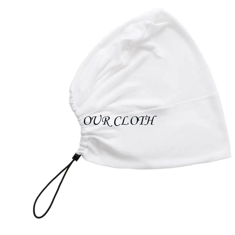 Cultural Event Headwrap Hat for Muslims Women Soft Mercerized Cotton Turban Hat for Easy Wear Religious Headpiece Y1AC