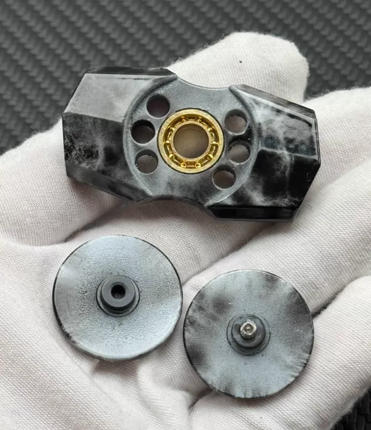 Used EDC ZIII Marble Ceramic Coating Dawn Mini Zirconium spinner fidget decompression toy