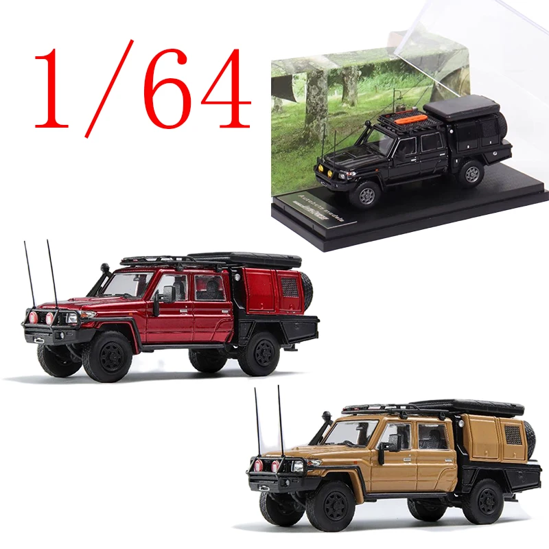 

Autobots Diecast 1/64 Scale LandCruiser Alloy Model Cars J70 LC79 PickupTruck Play Vehicles Toys for Boys Gift Original Box