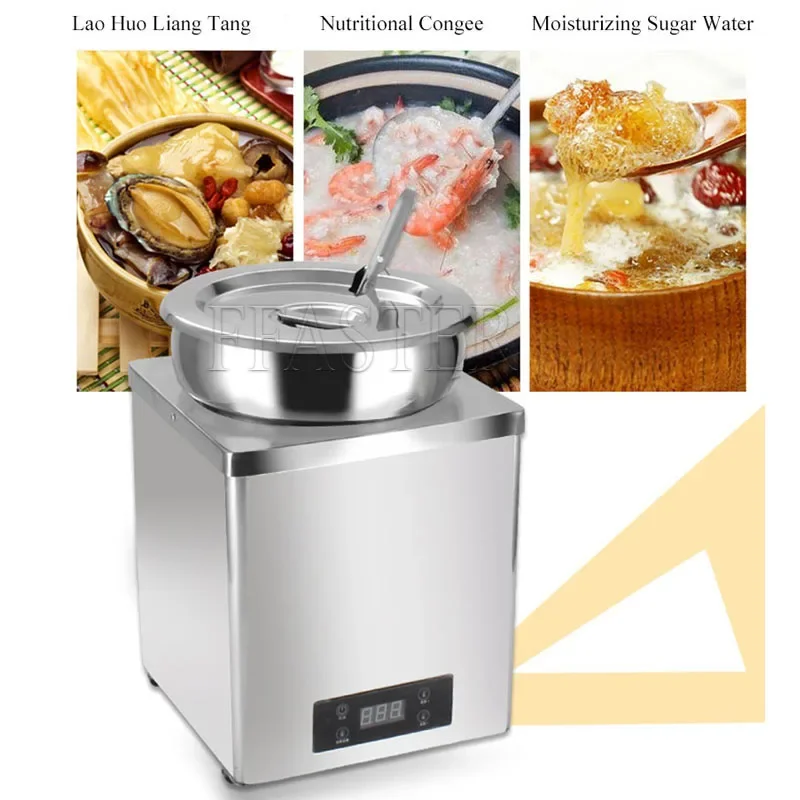 BURUIMU 전자 수프 냄비 스테인레스 스틸 우유 따뜻한 진주 냄비 진주 타피오카 가루 단열 냄비