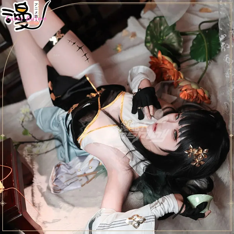 Coser 게임 Wuthering Waves Baizhi 코스프레 의상 유니폼 할로윈 카니발 파티 크리스마스 놀이 역할 의류 의류