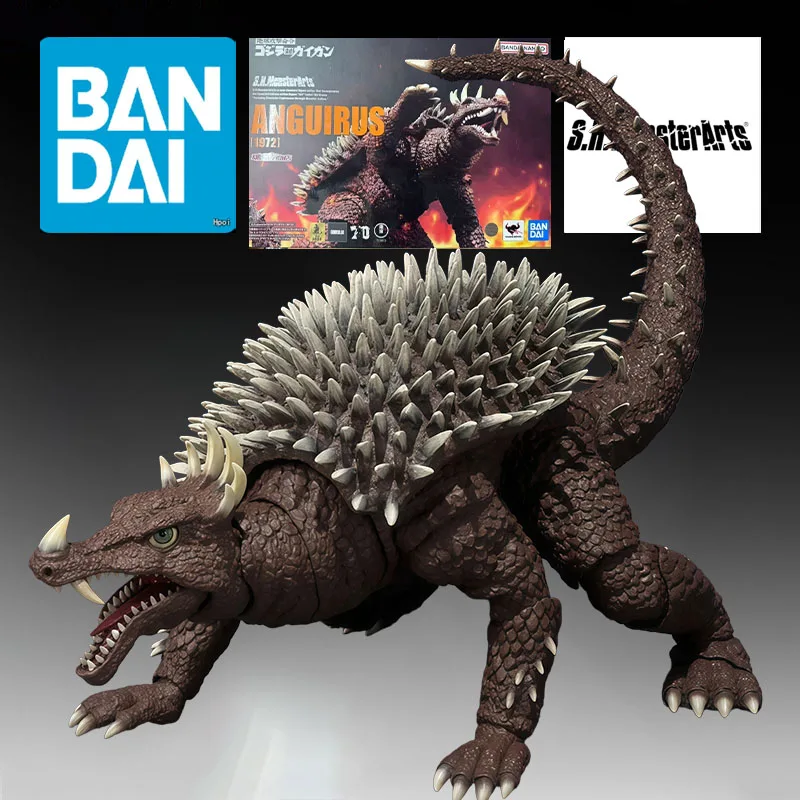 BANDAI Original S.H.MonsterArts 1972- Kidora Angelas Gigan Godzilla Anime Figures Toys For Boys Christmas Gift Collectible Model view 4