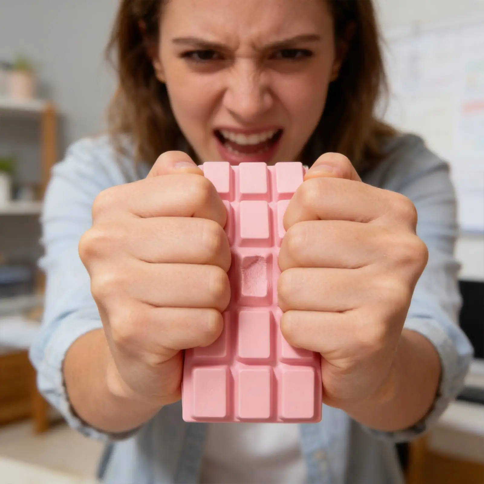 Juguete antiestrés de chocolate, suave, de subida lenta, herramienta relajante, pelota antiestrés de chocolate para adultos, niños, recuerdo de fiesta, hogar, oficina, viajes