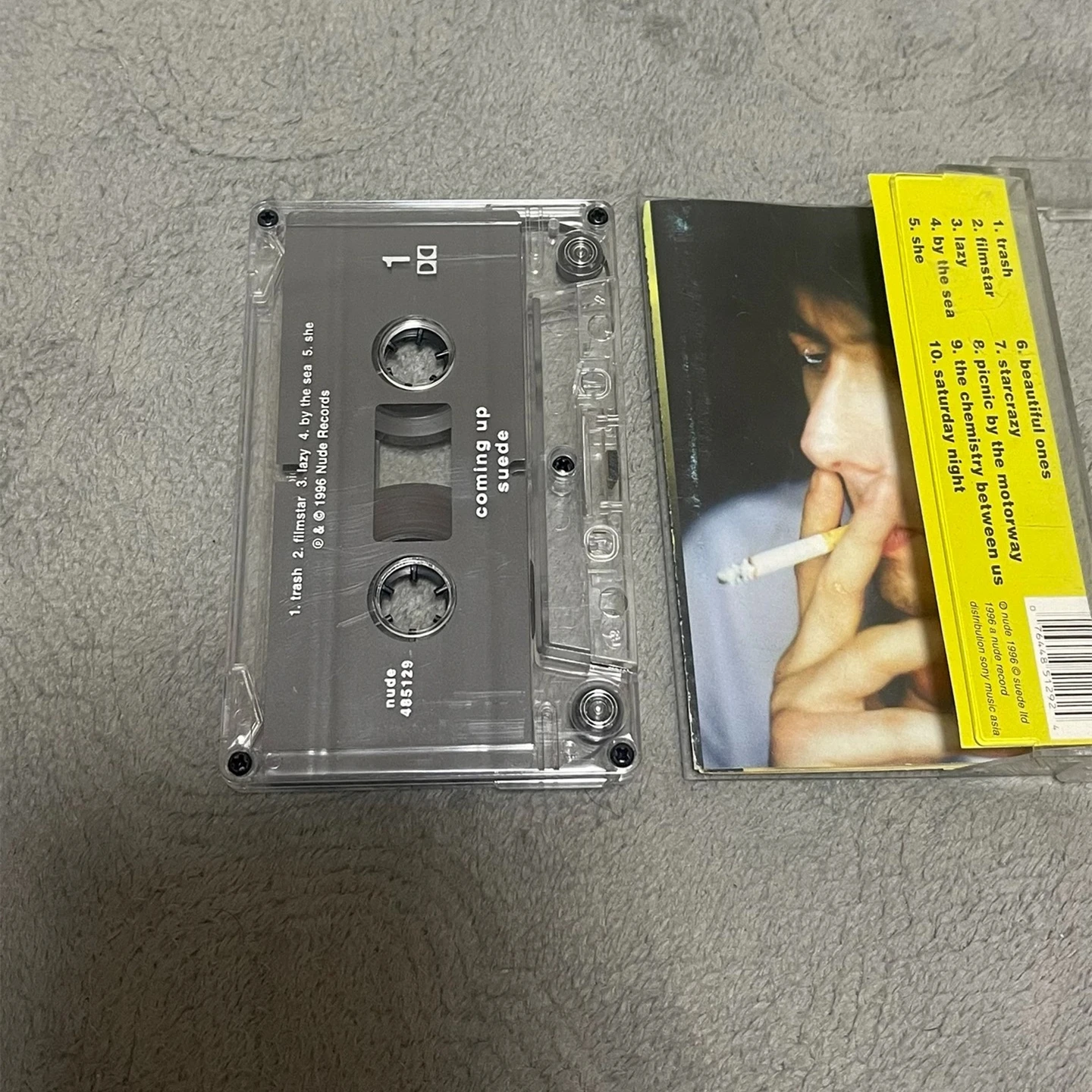 Rock Suede Brett Anderson Music Tape coming up Album Filmstar Cassettes Cosplay Walkman Car Recorder Soundtracks Box Party Music