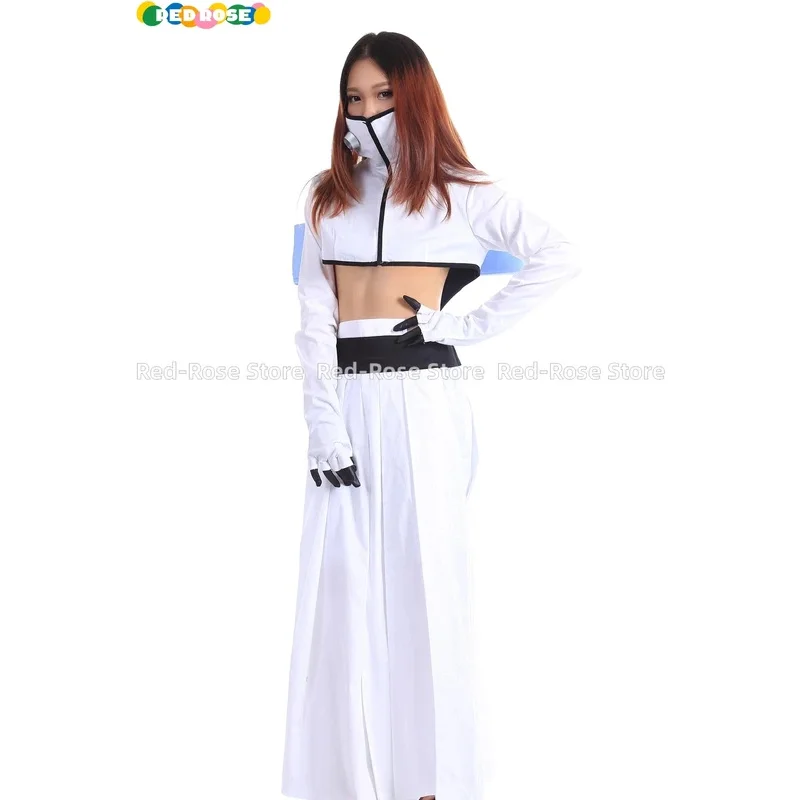 Lq3rd espada arrancar camada harribel conjunto uniforme cosplay traje festa dia das bruxas natal