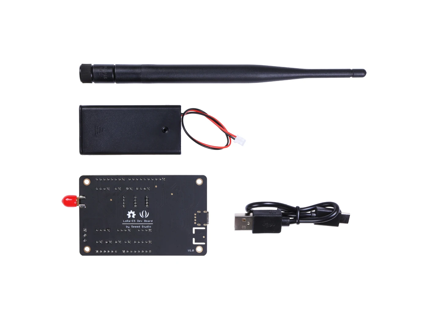Dev Kit - STM32WLE5JC, ARM Cortex-M4 and SX126x embedded, supports LoRaWAN on EU868 & US915