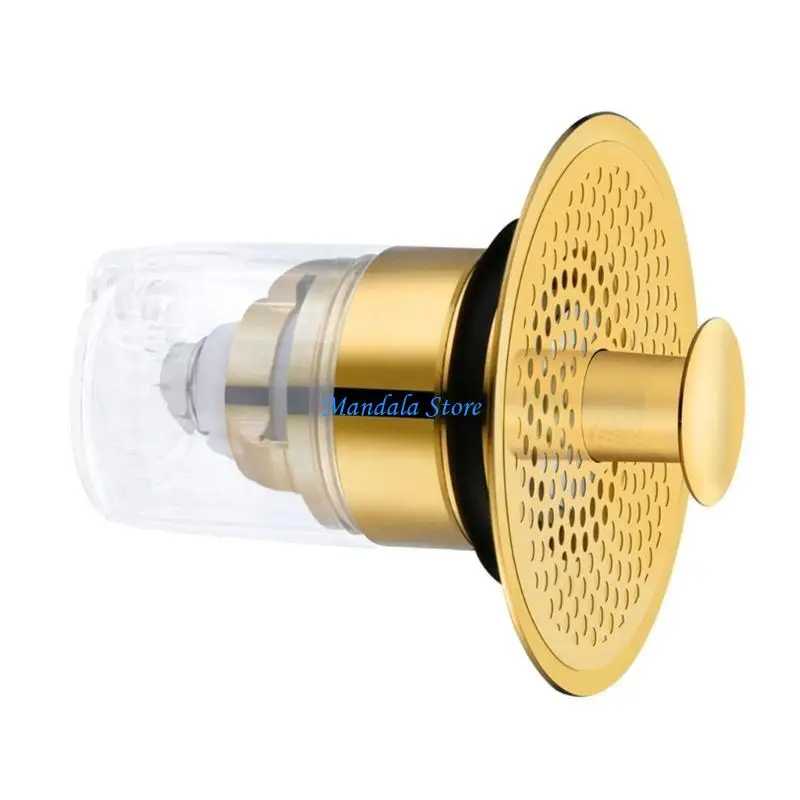 

U2JC Easy Install and Clean Brass Press Type Odor Proof Drain for Various Sinks