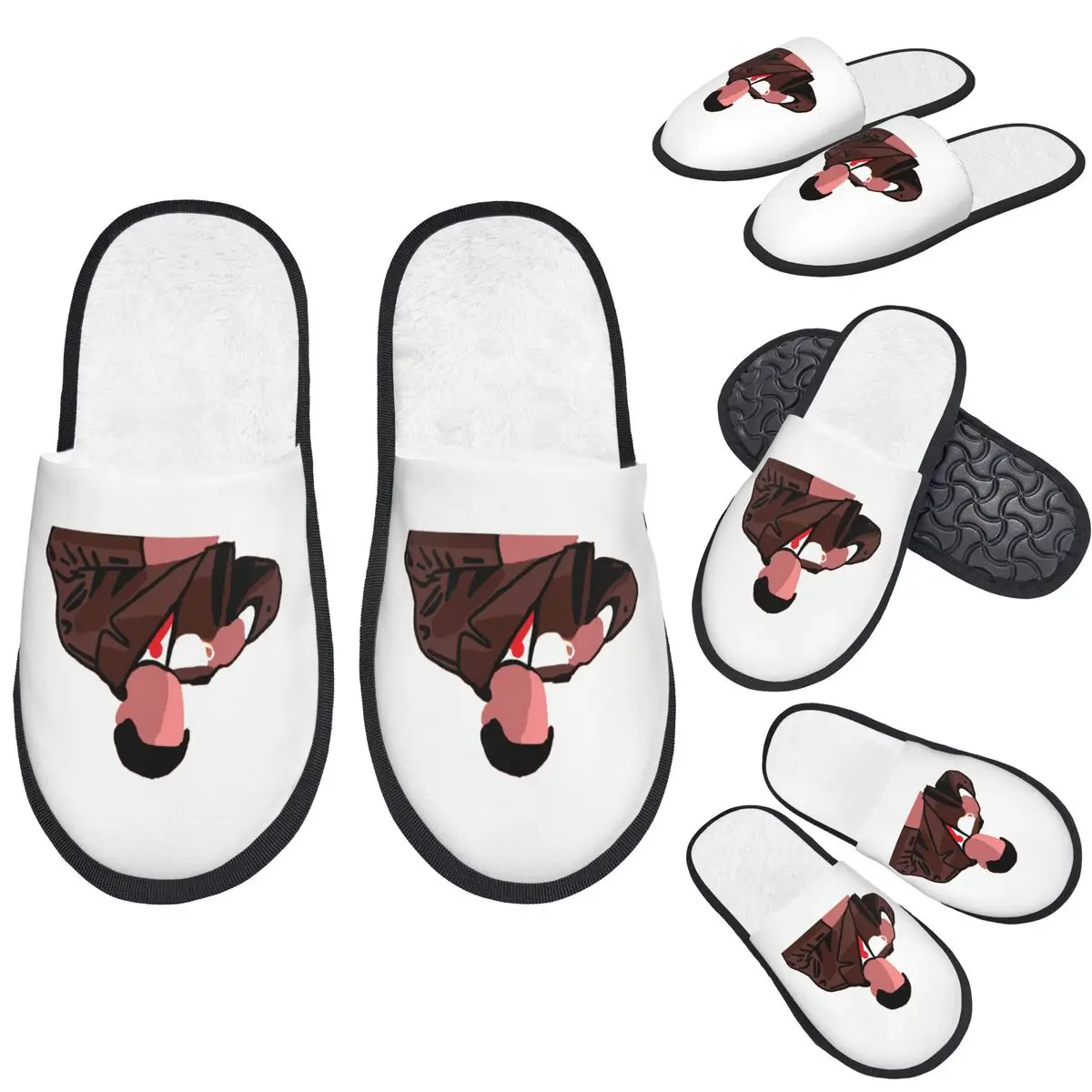 

Custom Twin Peaks Agent Dale Cooper Slippers Memory Foam Warm Soft Women House Slipper Bedroom Comfy Shoes