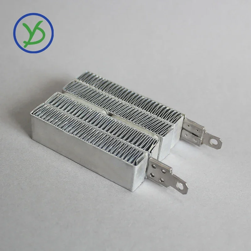 YIDU 50W 100W 200W 12V 24V 48V 110V 220V Ceramic Thermostatic PTC Heating Element Air Heater 95x31mm for egg incubator