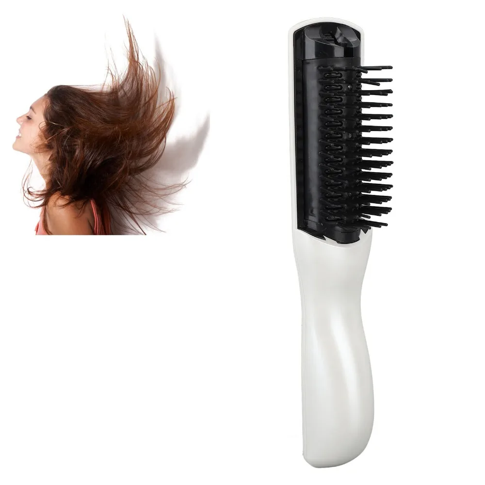 Durable Plastic Negative Ion Hair Brush Cordless Portable Electric Scalp Massage Comb Anti Static Hair Brush Home Use