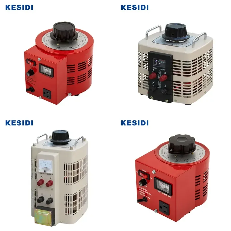3kVA/5kVA/10kVA/15kVA Single Phase Contact Voltage Regulator 220V Input 0-250V Output Adjustable AC Voltage Regulator 50/60Hz