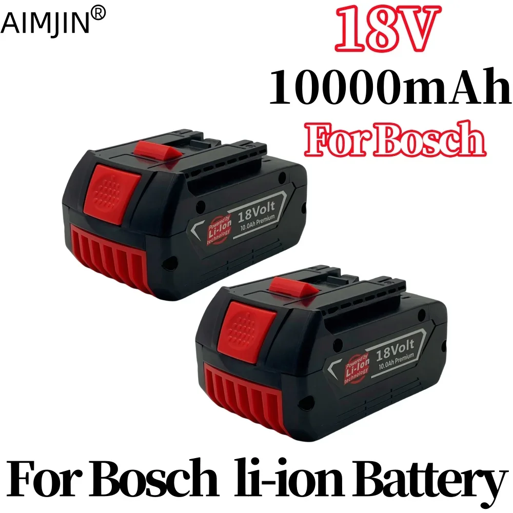 

18V 10000mAh Replacement Battery For Bosch 18V Professional Systeem Draadloze Tools Bat609 Bat618 Gba18v80