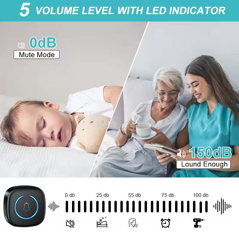 무선 초인종 60멜로디 제품 이미지