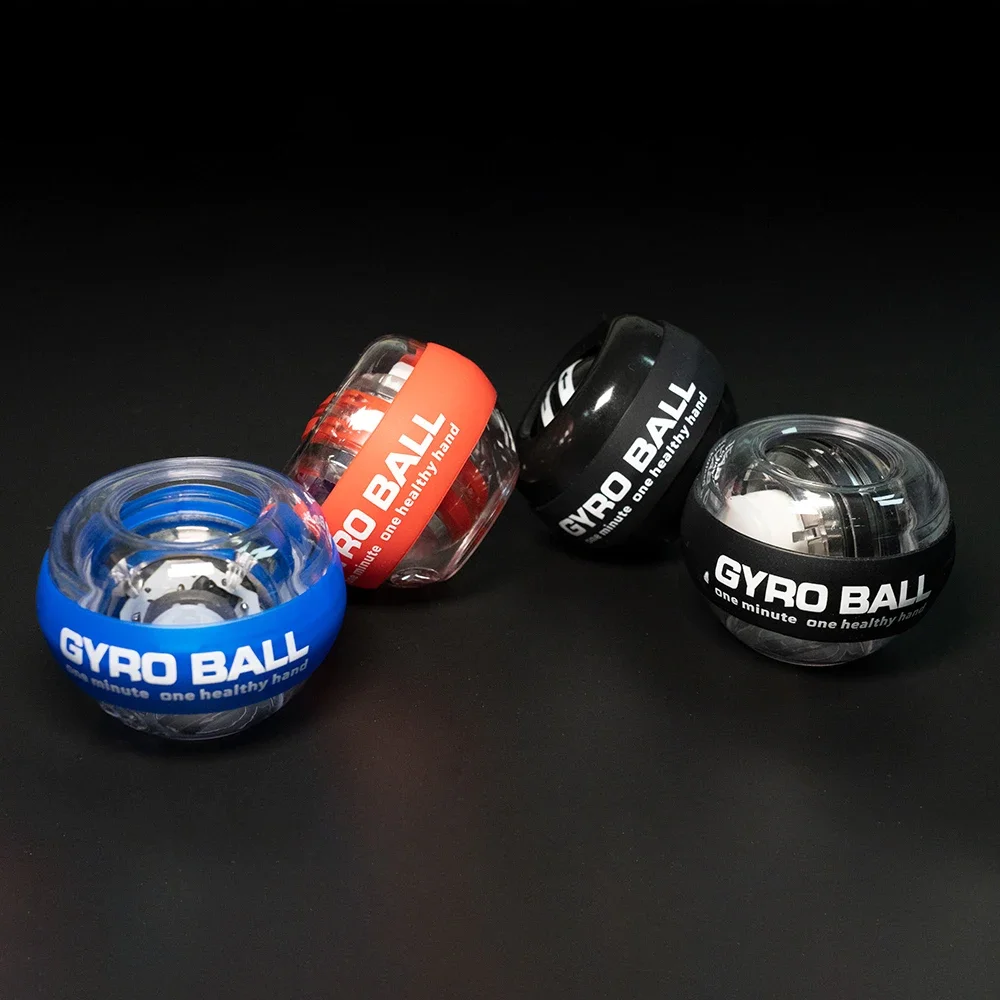 LED Automatic Light-emitting Gyro Wrist Force Handball Automatic Start Vibrating balls Gyroscope Gyroball Ball Power