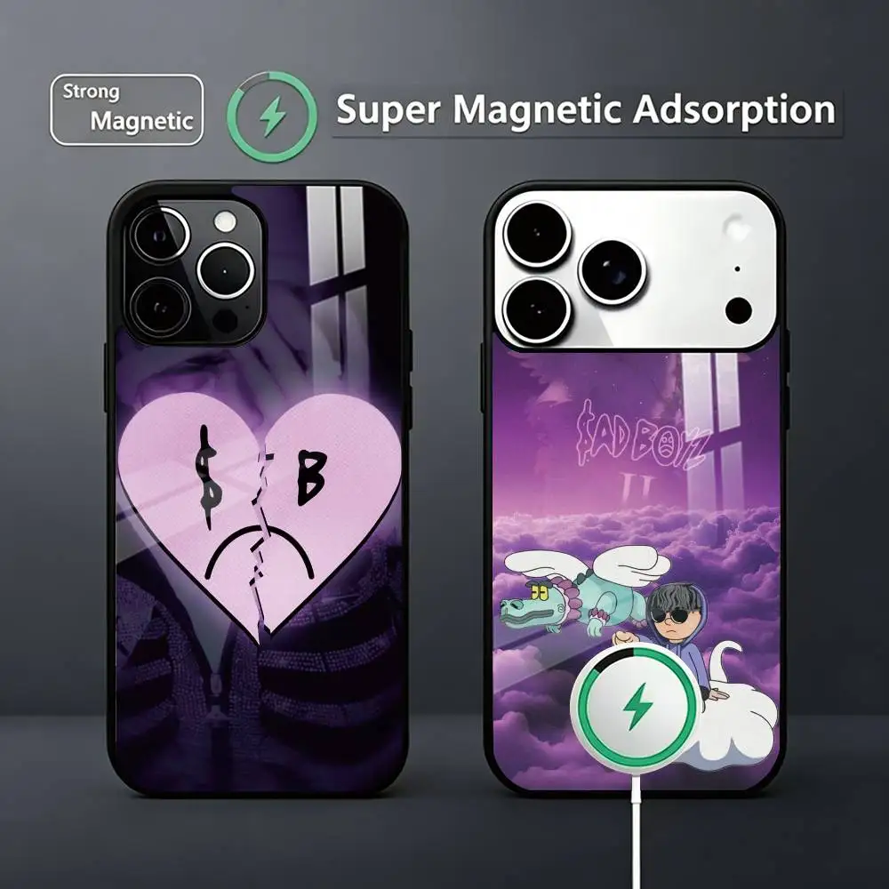 Junior H S-Sad Boyz Phone Case For iPhone17,16,15,14,13,12,11 Plus,Pro Magnetic Supports Magnetic Wireless Charging