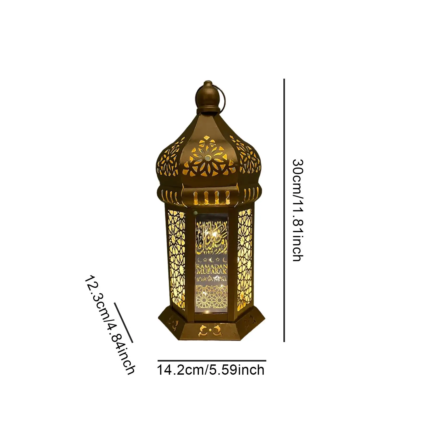 Фонарь Рамадана в помещении, на открытом воздухе, подарок на новоселье, украшения Ид Мубарак