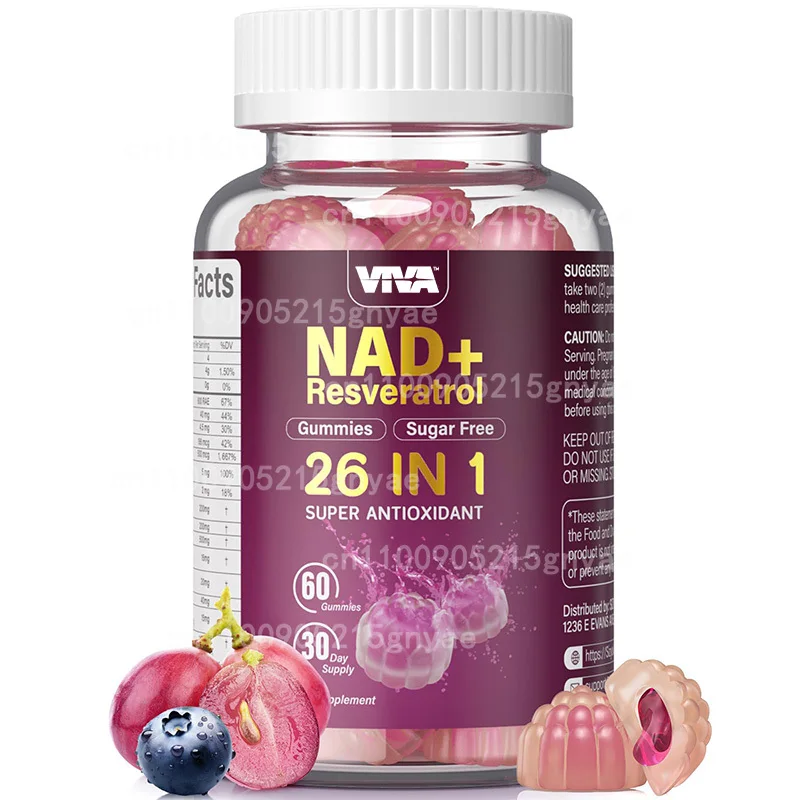 

NAD Supplement, 1500mg -, NAD Plus Promotes - Supports Cellular Health