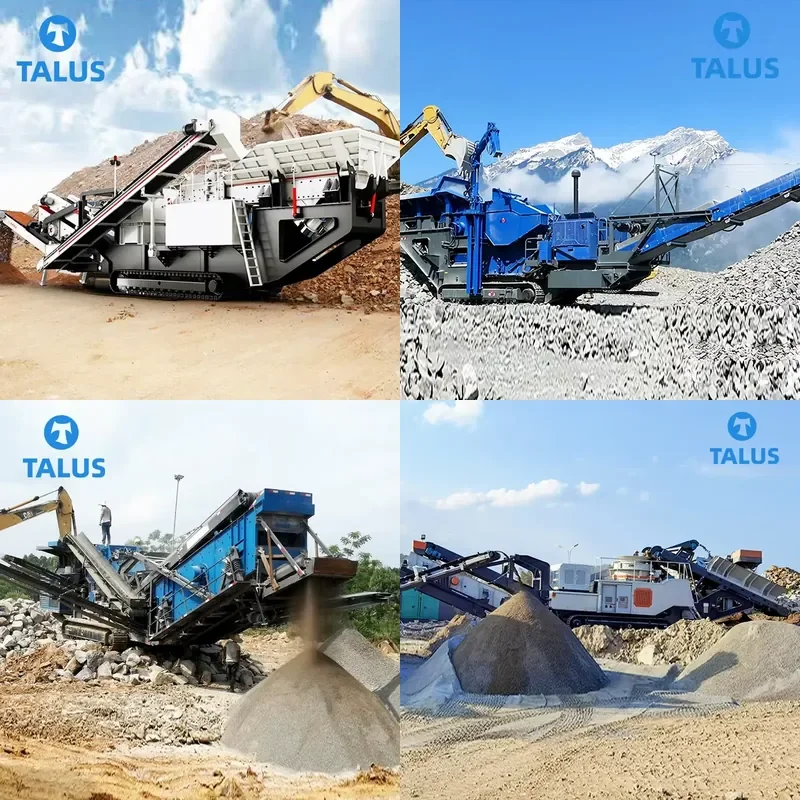 2026 CE High Quality Crawler Type Mobile Crusher Complete Rock Quarry Stone Crusher Line