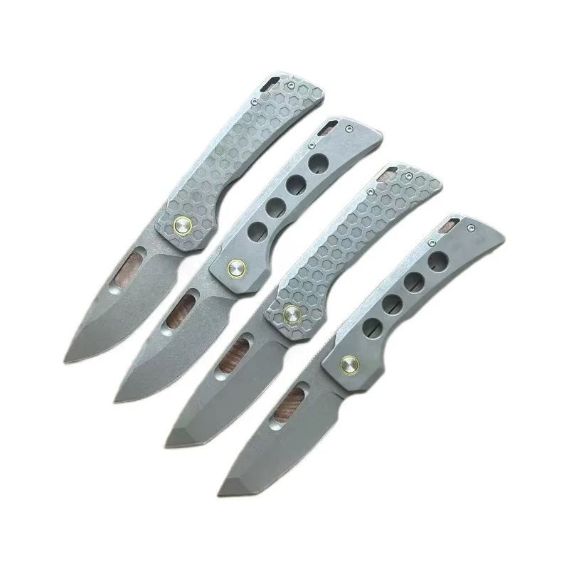المحمولة سكين للفرد D2 الصلب سكين تخييم التنزه سكين تخييم الصيد في الهواء الطلق المطبخ الفاكهة صلابة عالية EDC أدوات #5