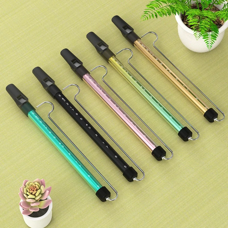 

Metal Slide Whistle Scale Sliding DBAO Flute with Steel Sliding Rod Musical Enlightenment Instrument Children Toy Kazoo Flute