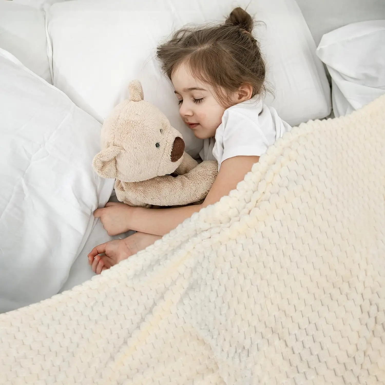 بطانية الفانيلا الغامضة للسرير والأريكة والأريكة والسفر والتخييم بطانية رمي الصوف الملك القطيفة بطانية الفانيلا الغامضة