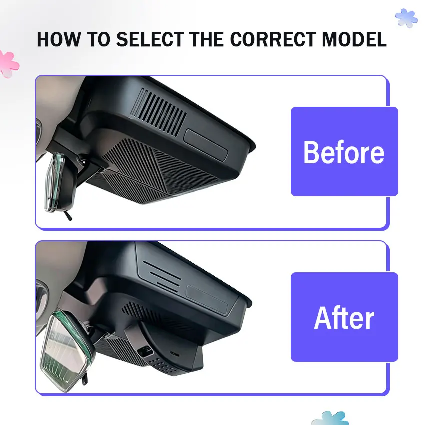 For Chery Tiggo4 Pro 2022-2023 For Chery Tiggo 7 Pro max/Tiggo 8 2019-2021 Plug and Play 4K Dash Cam Car DVR Wifi Video Recorder