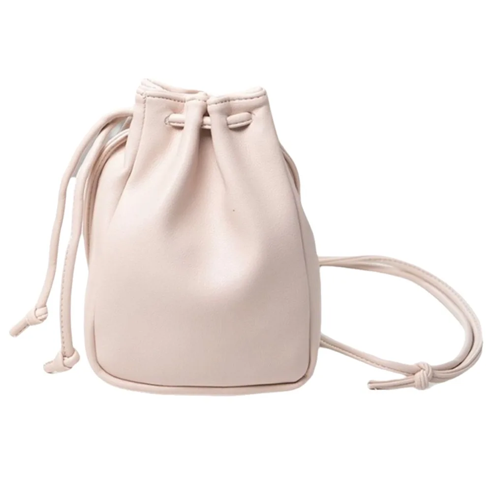 

Женская сумка из искусственной кожи на шнурке, мини-размер, сумка через плечо, высококачественная сумка ярких цветов, женская сумка